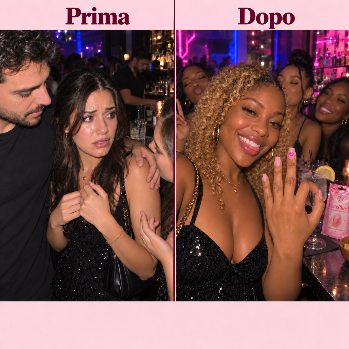 Cuorecheck: Prima e Dopo, scene illustrative.